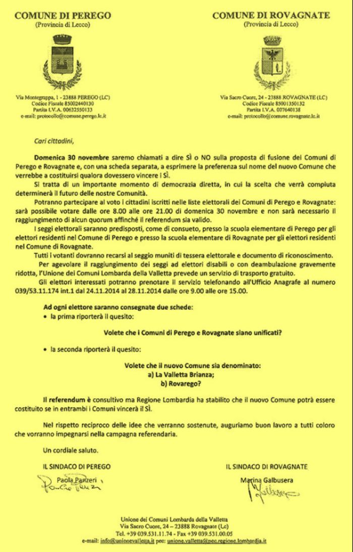 comitato si lettera