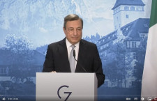 Il Presidente Draghi al Vertice G7