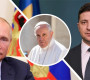 Il lupo cattivo e Cappuccetto rosso: papa Francesco tra Putin e la Nato